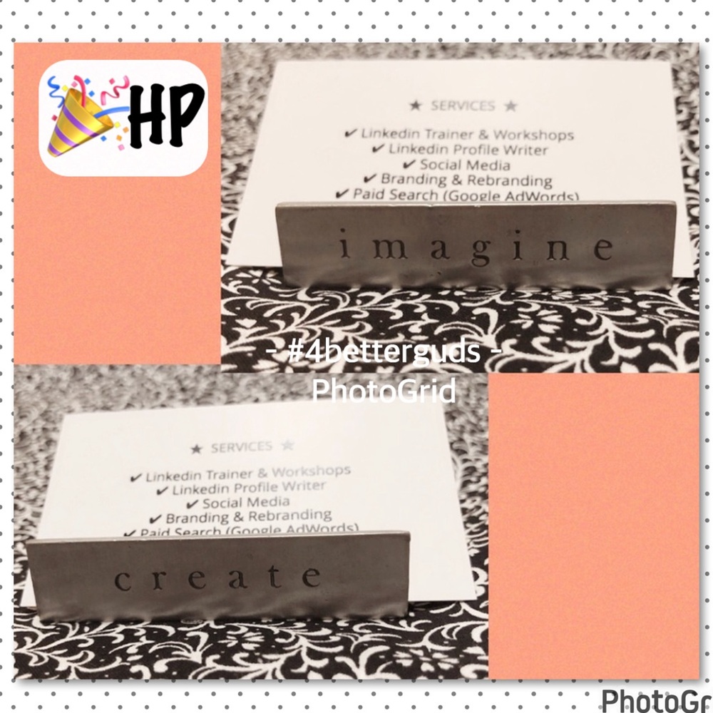 Seagull Pewter Silver Card holder Etain Zinn CAN